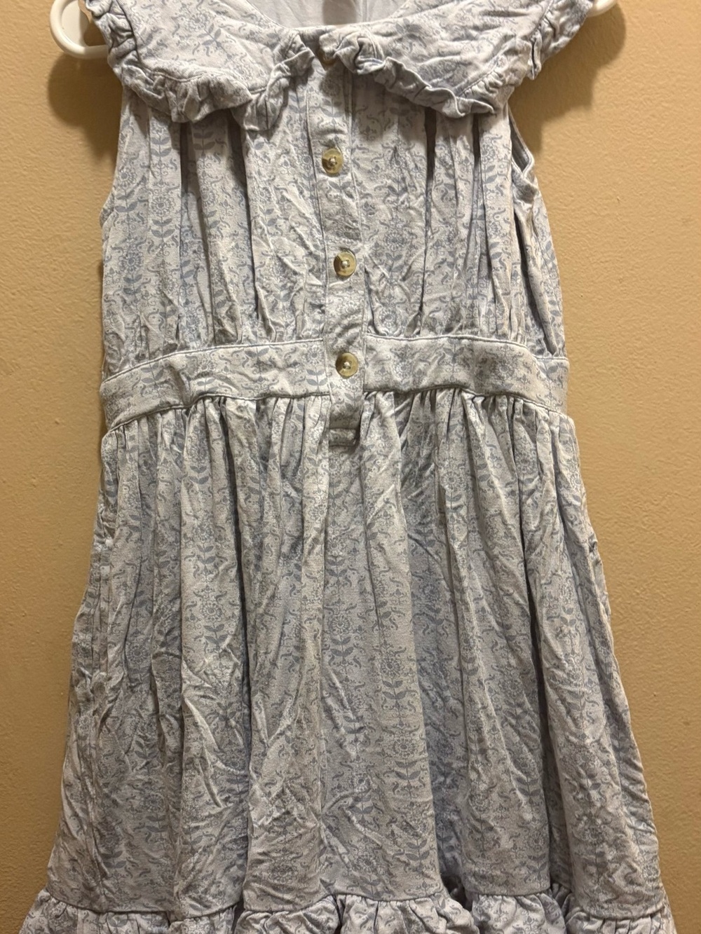kate quinn size 4t cornflower folk wallpaper dress
